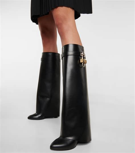 givenchy buckle boots replica|givenchy shark lock.